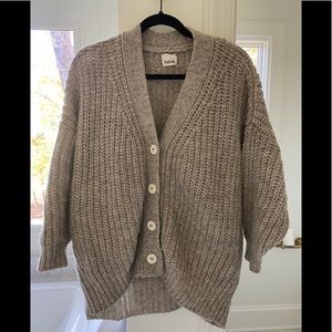 Babaa no. 19 Cardigan - wool mist
